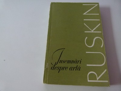 DEspre arta - Ruskin foto