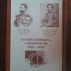 Istoria moderna a romanilor 1821-1918 - Pascu Vasile / R2P1F