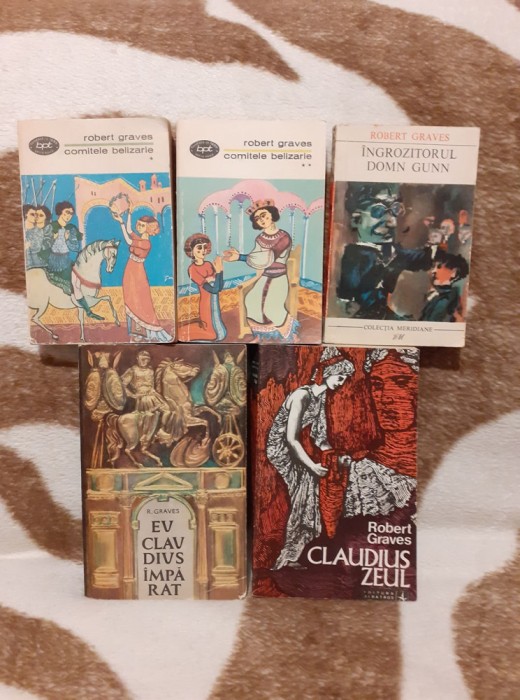 EU CLAUDIUS IMPARAT/CLAUDIUS ZEUL/COMITELE BELIZARIE-ROBERT GRAVES (5 VOL)