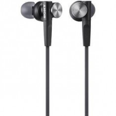 Casti audio in-ear Sony MDR-XB50APB, Control Telefon, Extra Bass, Negru foto