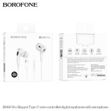 Cumpara ieftin Casti Hands free Borofone BM80 Pro Elegant Type-C alb