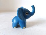 Elefant / elefantel METZELER, jucarie vintage cauciuc, Germania, 6x6cm