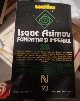 Isaac Asimov - Fundația și Imperiul foto