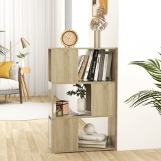 vidaXL Bibliotecă/Separator cameră, stejar sonoma, 60x24x94 cm, PAL