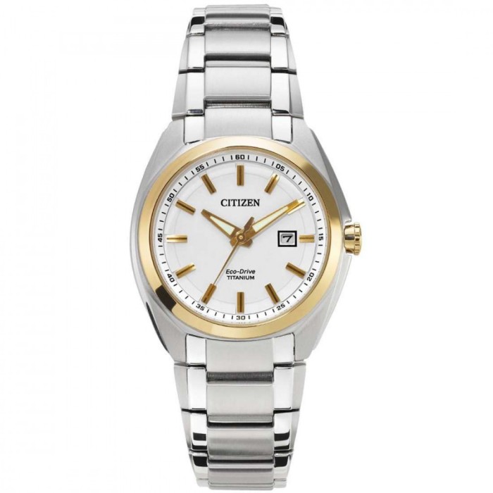Ceas Dama, Citizen, Eco-Drive Titanium EW2214-52A - Marime universala
