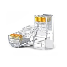 MUFA RJ-45 Ugreen, &quot;NW120&quot; pt. cablu UTP, Cat6, RJ-45 (T), plastic, unshielded, 10 buc, &quot;50961&quot; - 6957303859610