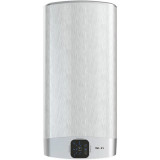 Boiler electric Ariston VELIS WIFI 100, 2 x 1500 W, 100 litri, Afisaj soft touch cu reglarea temperaturii, Functia ECO EVO, Doua rezervoare emailate c