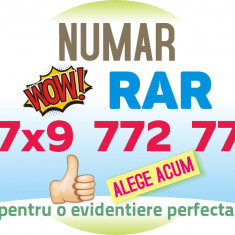 Numar TOP WOW - 07x9.772.772 - VIP platina aur gold usor numere cartela usoare