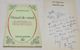 Omul de rind Carte cu dedicatie &amp; AUTOGRAF ORIGINAL al autorului I. Cringuleanu