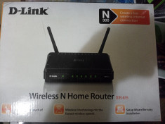 Router Wireless D-link n 300 mbs DIR 615 ca nou foto
