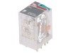 Releu electromagnetic 4PDT cu bobină de 12VDC - 6A, ABB