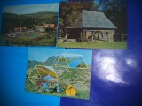 HOPCT LOT 2465 ASPECTE DIN -JUD HUNEDOARA-3 CARTI POSTALE-NECIRCULATE