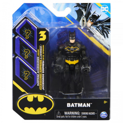 Figurina Batman Articulata 10cm Cu 3 Accesorii Surpriza foto