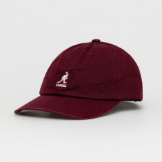 Kangol șapcă culoarea violet, material uni K5165HT.CR216-CR216