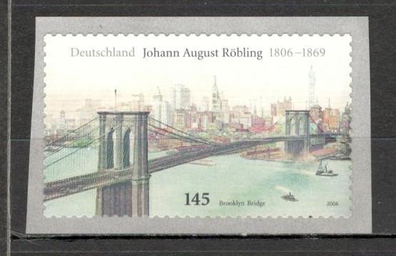 Germania.2006 200 ani nastere J.A.Robling-inginer autoadeziv MG.994