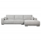 L-Shape Sofa California Grey Right