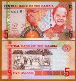 !!! GAMBIA - 5 DALASIS (2013) - P 25 c - UNC