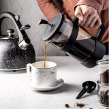 Infuzor cu presa, pentru ceai, pahar 1l, Kinghoff