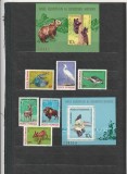 ROMANIA 1980 LP 1004 LP 1005 LP 1006 ANUL EUROPEAN AL OCROTIRII NATURII SERIE+COLITE MNH NESTAMPILATE