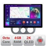 Navigatie dedicata Edonav VW Golf 5 2004-2010 clima manuala, Ecran 2K QLED 13&quot;,Octacore,4Gb RAM,32Gb Hdd,4G,360,DSP,Carplay,Bluetooth CarStore Technol