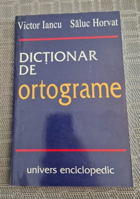 Dictionar de ortograme Victor Iancu foto