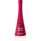 Bourjois 1 Seconde lac de unghii cu uscare rapida culoare 008 Ch&eacute;rie Cherry 9 ml