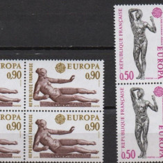 FRANTA 1974, EUROPA CEPT, Arta, serie neuzata, MNH