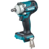 Makita DTW300Z - Masina de insurubat cu impact fara acumulatori si incarcator Li-Ion 18 V - Ah patrat 1/2 inch 330 Nm M10-M20