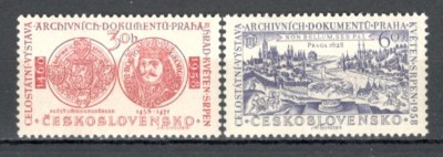 Cehoslovacia.1958 Expozitia natinala Arhive de Documente XC.269 foto