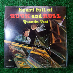 vinil heart full of rock and roll quentin vest lp electrecord 1984 / C112