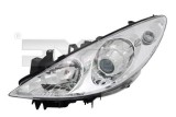 Far Peugeot 307 (3_) 09.2005-09.2007 TYC partea Stanga fara bec ceata H1+H7