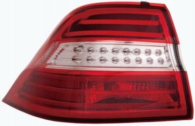 Stop spate lampa Mercedes Clasa ML (W166), 11.11-09.15, spate, omologare ECE, fara suport bec, cu led, exterior, 1669063301; A1669063301, Stanga foto