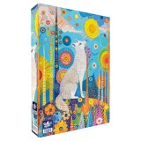 Puzzle Black Sea Lumea colorată: Lupoaică - 1000 de piese