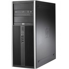 Calculator HP 8000 Elite Tower, Intel Core2Duo E8400 3.00 GHz, 4GB DDR3, 500GB HDD, DVD-RW, Windows 10 Pro Refurbished Preinstalat foto