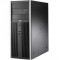 Calculator HP 8000 Elite Tower, Intel Core2Quad Q9300 2.50 GHz, 4GB DDR3, 250GB HDD, DVD-RW, Windows 10 Pro Refurbished Preinstalat