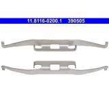 Arc etrier frana Vw Lt 28; Mercedes Sprinter (901, 902), Sprinter (903/904), V-Class (638/2), Vito (638), Ate 11811602001, parte montare : Punte fata