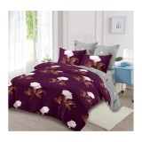 Cumpara ieftin Lenjerie de Pat Bumbac Finet 6 Piese cu Elastic - DNA158