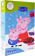 Peppa Pig Choco Flakes 375 gr. Cereale Integrale cu Cacao foto