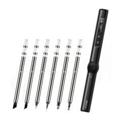 Kit pistol de lipit portabil, FNIRSI, DC/PD(96W/65W), digital