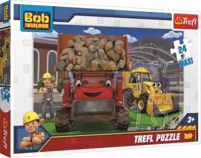 PUZZLE TREFL 24 MAXI BOB CONSTRUCTORUL SuperHeroes ToysZone foto