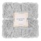 Patura pufoasa si calduroasa pentru 2 persoane, 160x200cm, gri deschis Household NewTrend