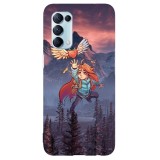 Husa compatibila cu Oppo A53 model Celeste Winged Strawberry, Silicon, TPU, Viceversa, Transparent, Carcasa