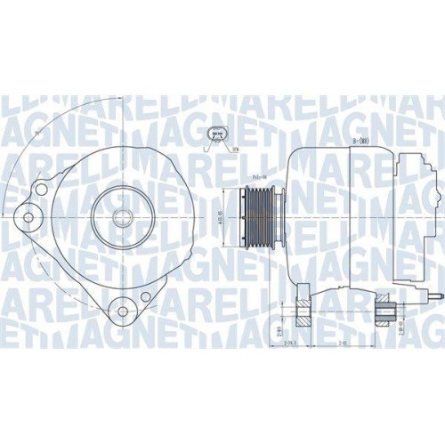 Alternator Audi A3 (8p); Seat: Altea (5p), Ibiza 4, Leon (1p, Skoda: Fabia 2, Octavia 2, Rapid Spaceback (Nh1), Yeti (5l); VW: Caddy 3, Crafter (2e),