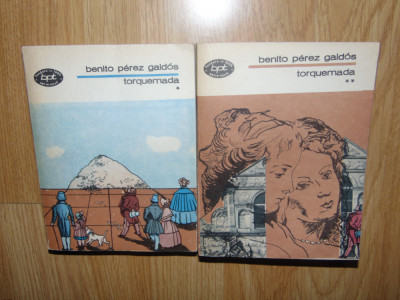 Torquemada-Benito Perez Galdos 2 vol.-Bpt nr;1198,1199 foto