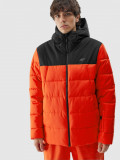 Geacă de schi din puf cu umplutură sintetică pentru bărbați - roșie, 4F Sportswear