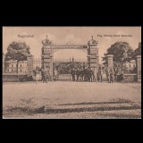 Carte poștală veche Oradea &ndash; Vilmos T&uuml;z&eacute;r Laktanya (Cazarma de Artilerie Vilmos) &ndash; 1915