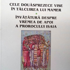 CELE DOUĂSPREZECE VISE ÎN TÂLCUIREA LUI MAMER - CĂRȚI POPULARE, VIII