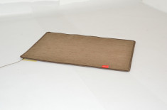 Covor incalzire termic , Warmset, 75X50 Cm, Beige,100 W Lana foto