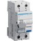 Siguranta diferential RCBO 16A 1P+N 10mA 6Ka B tip A Hager ACS916D