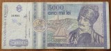 Cumpara ieftin 5000 lei 1992, Rom&acirc;nia